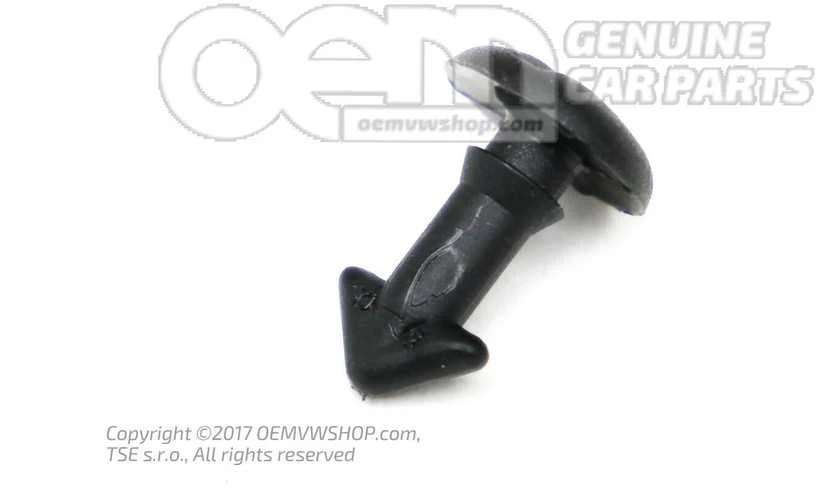 Vag Juodas Klipas Volkswagen Polo Classic Variant 1997 2002 Originalus 1L086744801C