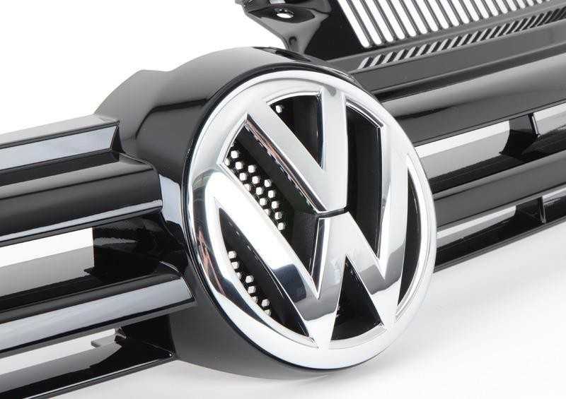 Vag Juodas Radiatoriaus Grotas Golf Golf R32 2009 2013 Originalus 5K0853651BF041