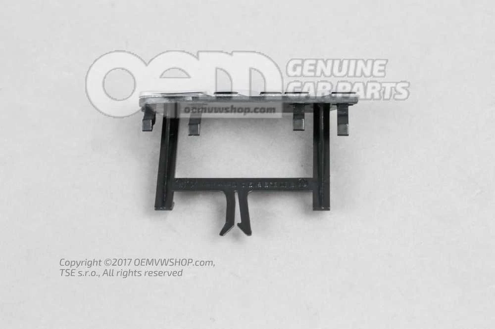 Vag Juodas Satinas Raideles Chromas Passat 2001 2005 Originalus 3B0853679APWV