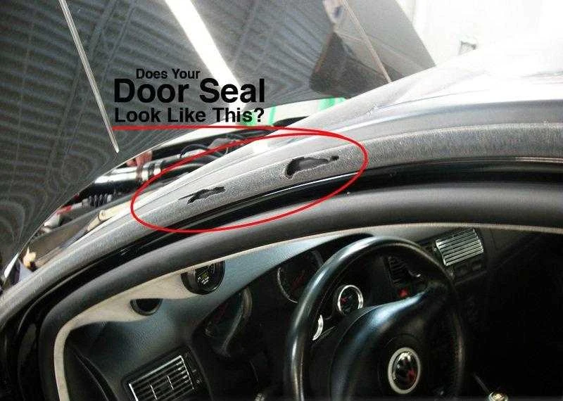 Vag Juodas Stogelio Juostelė Volkswagen Golf 2000 2007 Originalus 1J6853706RB41