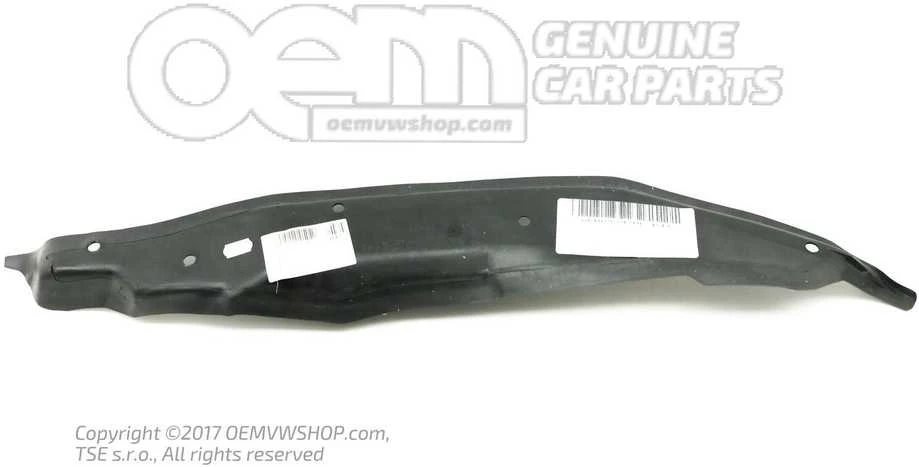 VAG Juodas Uzdaromas Elementas Volkswagen Polo Derby 2006 6K0853970CB41 Originalus