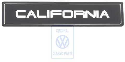 Vag Kalifornijos Valstybinis Numerio Ženklo Originalus ZCP905049