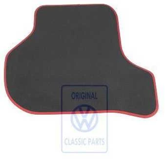 Vag Kilimėlis Anthracite Flash Raudona Golf Mk5 2006 2009 Originalus 1K0864452BWNS