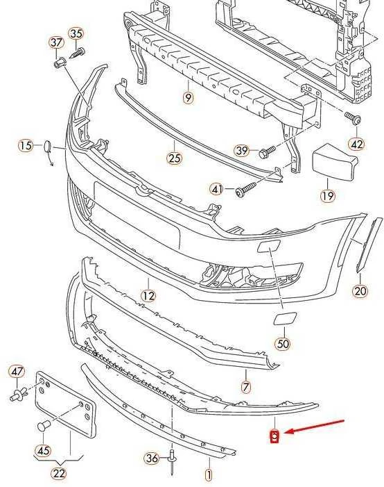 Vag Laikiklis Spoileriui Matinės Juodos Spalvos Volkswagen Polo 6C 6R Originalus 6R0805915F9B9
