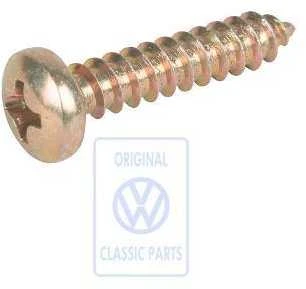 VAG Lakštinio Metalo Varžtas Su Apvalia Galvute Golf Mk1 Jetta Mk1 Passat B1 Originalus N0139553