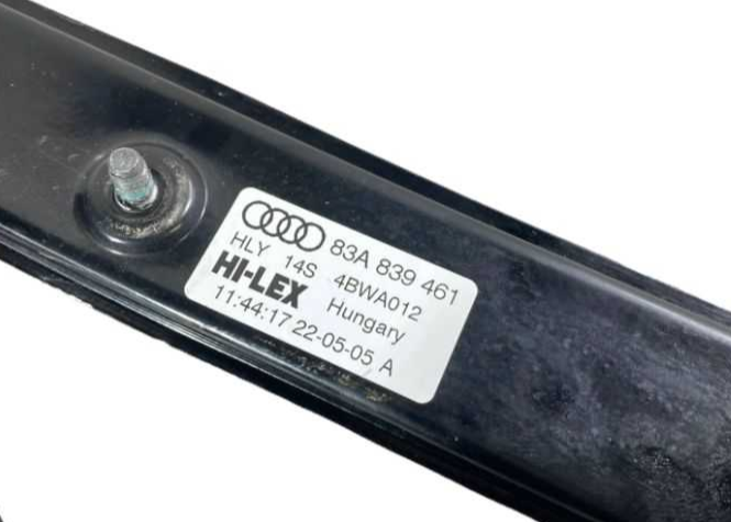 Vag Langų Kėlimo Mechanizmas Be Variklio Audi Q3 Rsq3 83A839461
