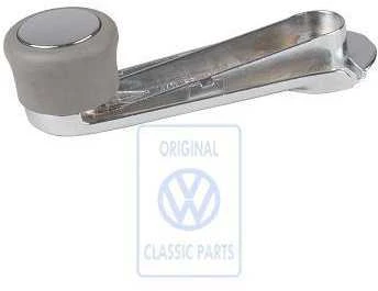 Vag Langų Kėlimo Rankena Flanelės Pilka Passat B5 1997 2000 Originalus 443837581EU71