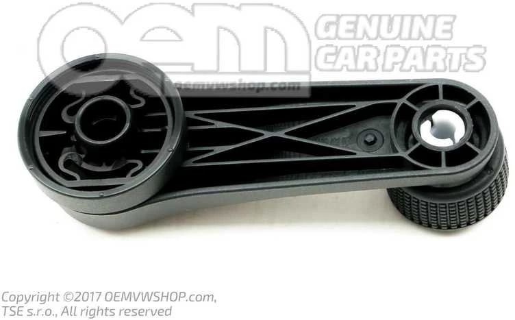 Vag Langų Kėlimo Rankena Satin Juodas Volkswagen Passat 3C 2009-2011 Originalus 3C08375819B9