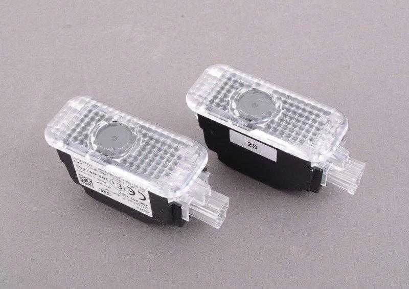 VAG LED įėjimo žibintų rinkinys Ring logotipas A3 A4 A6 A7 Q3 Q5 Q7 TT R8 Originalus 4G0052133G