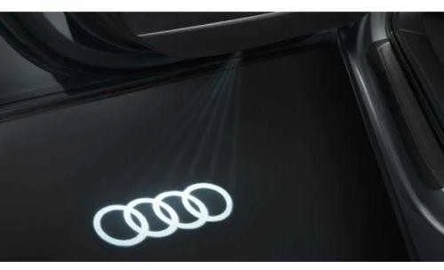 VAG LED įėjimo žibintų rinkinys Ring logotipas A3 A4 A6 A7 Q3 Q5 Q7 TT R8 Originalus 4G0052133G