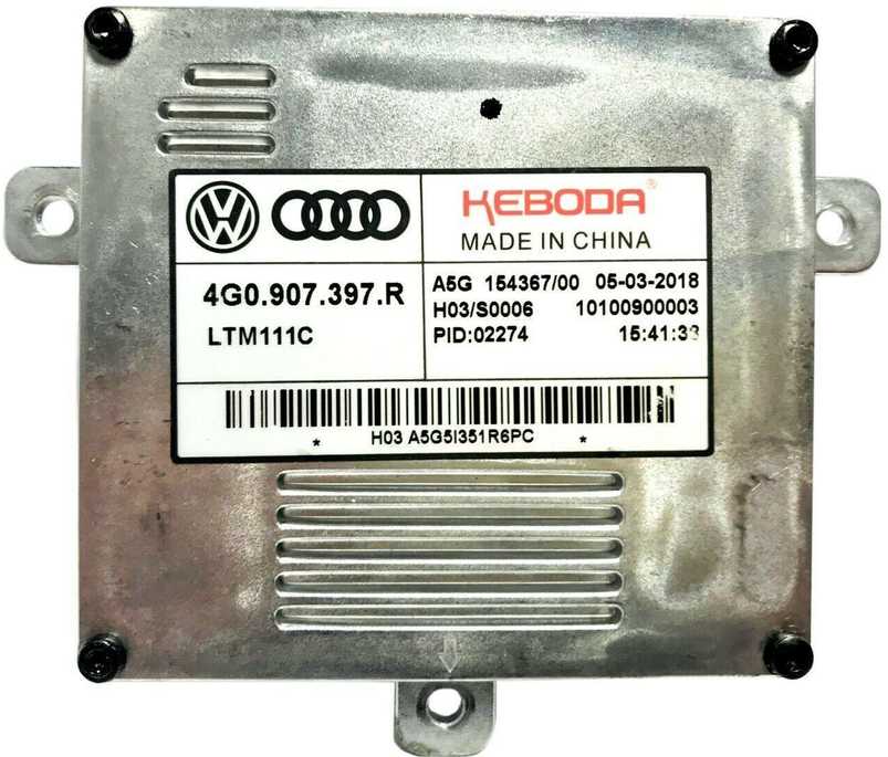 VAG LED Xenon Centrinė Zavorra 4G0907397 Audi A5 8T A6 C7 4G A8 D4 Q3 Q5