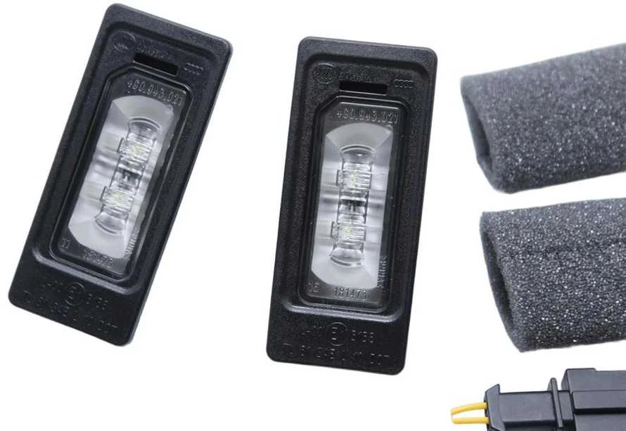 VAG Licencijos Plokštelių LED Šviesų Atnaujinimo Rinkinys Audi A4 A5 Q5 RS5 2008-2016 Originalus 8K0052110