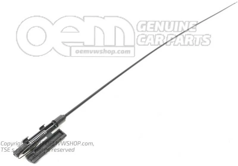 Vag Lid Lock Rod Volkswagen Polo Hatchback 6N 1995 2002 Originalus 6N2823535B