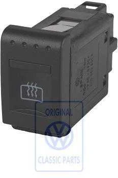 Vag Lupo 1999 2003 Galinio Stiklo Šildymo Perjungiklis Juodas Originalus 6X0959621A01C