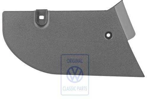 Vag Lupo Polo Satin Juodas Overlay 1999 2006 Originalus 6X1819191CB41