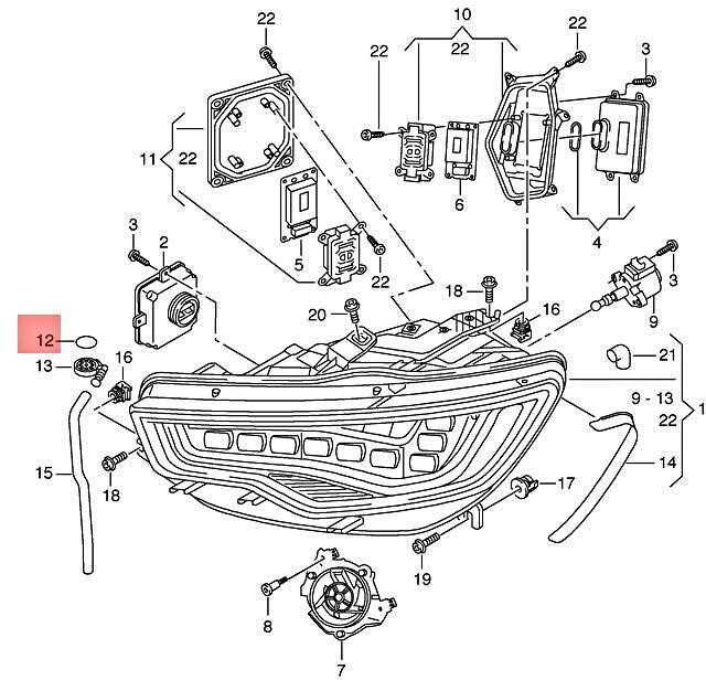 VAG Membrana Audi A6 A6L RS6 2011 2014 Originalus 4H0941730