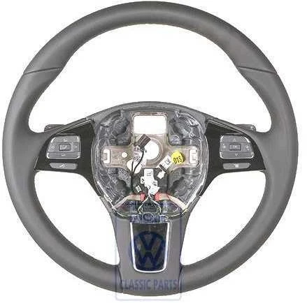 VAG Multifunkcinis Vairo Ratas Odinis Juodas Volkswagen Touareg 7P 2011 2014 Originalus 7P6419091CADJ