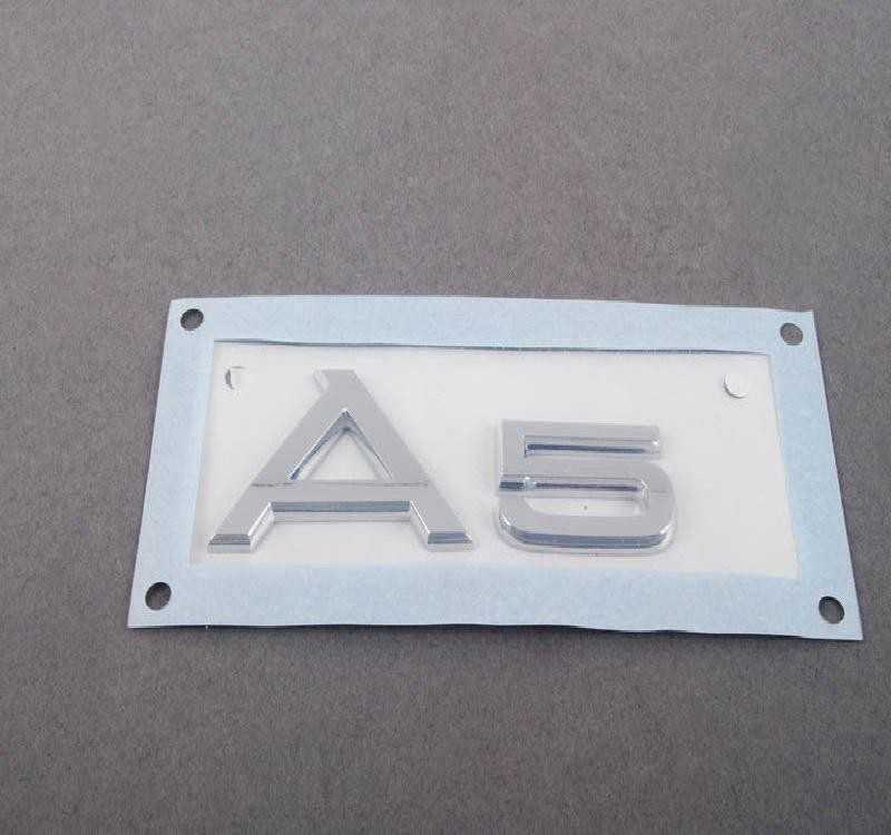 VAG NAUJA OEM Originali Audi A5 2008- Galinė raidžių emblema 8T08537412ZZ