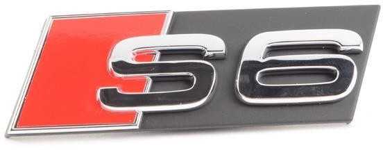 VAG NAUJA OEM Originali AUDI S6 C6 C7 2005- Emblema Logotipas Priekiniai Grotelės 4F0853736F2ZZ