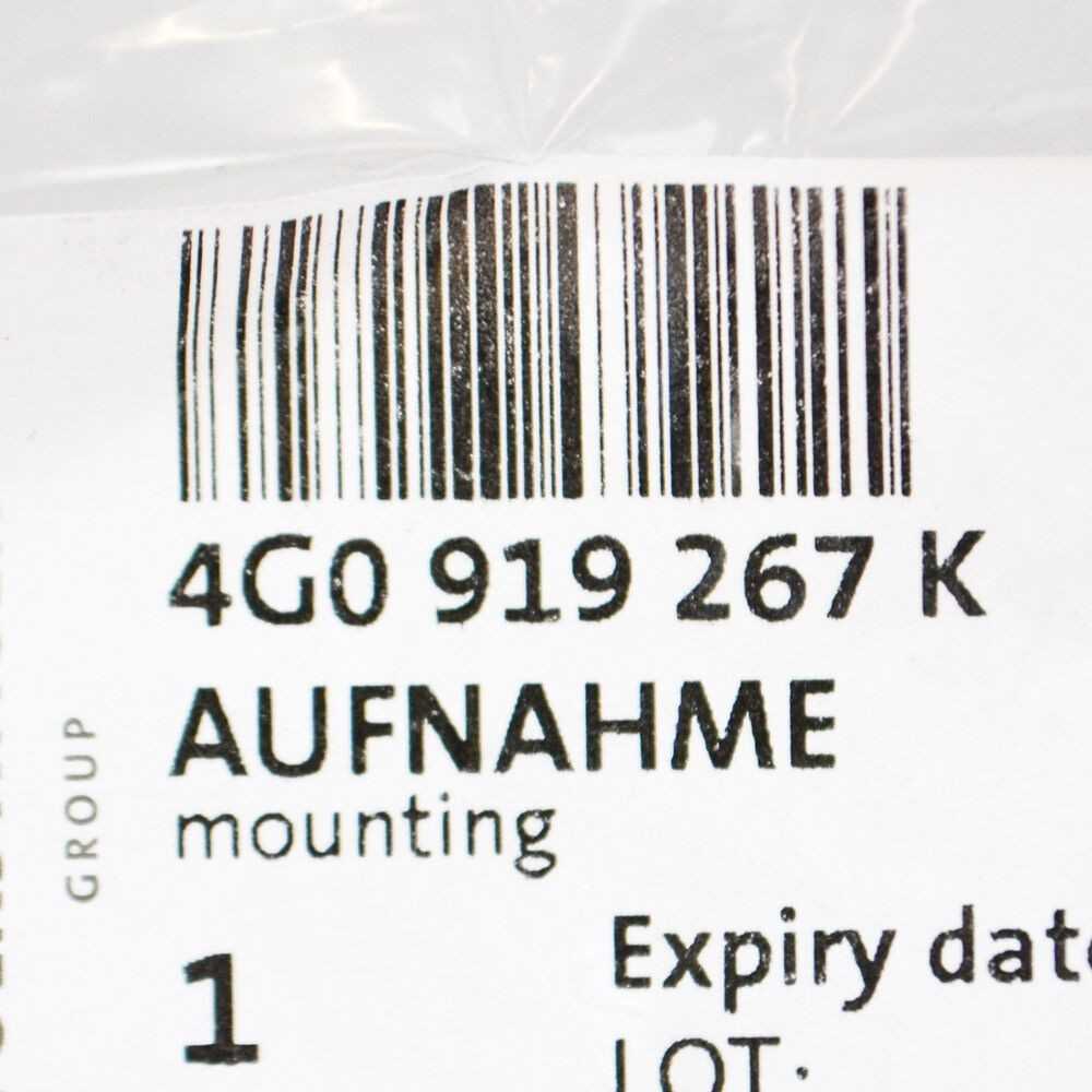 VAG NAUJAS AUDI A6 C7 PRIEKINIS KAIRĖS PARKAVIMO JUTIKLIO LAIKIKLIS 4G0919267K OEM