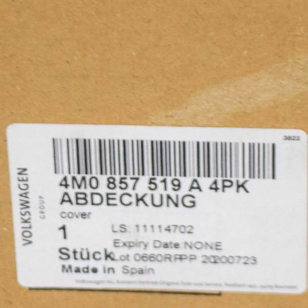 VAG NAUJAS AUDI Q7 4M INTERJERO PRIEKINIS GALINIS VEIDRODŽIO DANGTELIS APDAILA 4M0857519A4PK ORIGINALUS