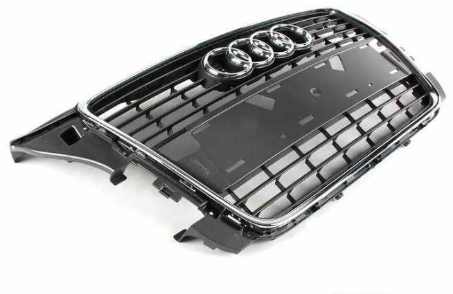 VAG Naujas originalus Audi A3 09-10 priekinis bamperis akmens pilkos spalvos grotelių komplektas 8P0853651P1QP