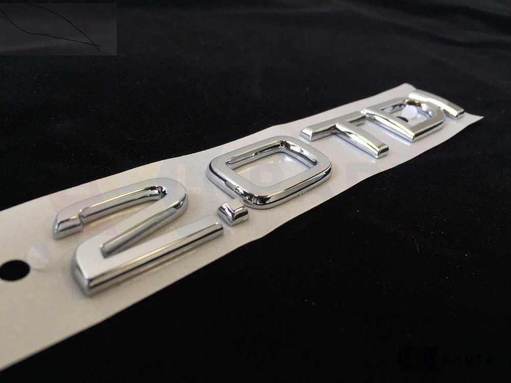 VAG NAUJAS ORIGINALUS AUDI A3 A4 A5 A6 TT 2.0TDI BAGAŽO EMBLEMA ŽENKLAS CHROMAS 8P0853743G 2ZZ