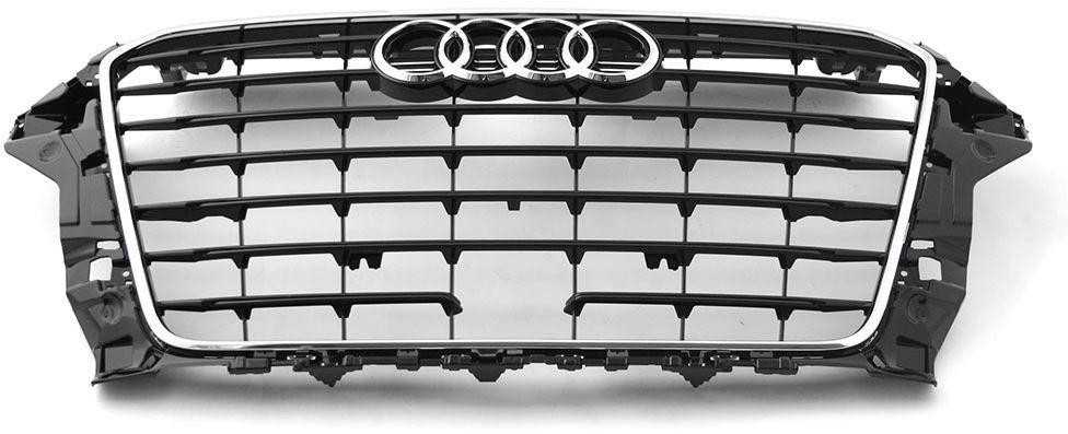 VAG Naujas originalus AUDI A3 S3 priekinis S-Line buferis centrinis radiatoriaus groteles 8V5853651CT94