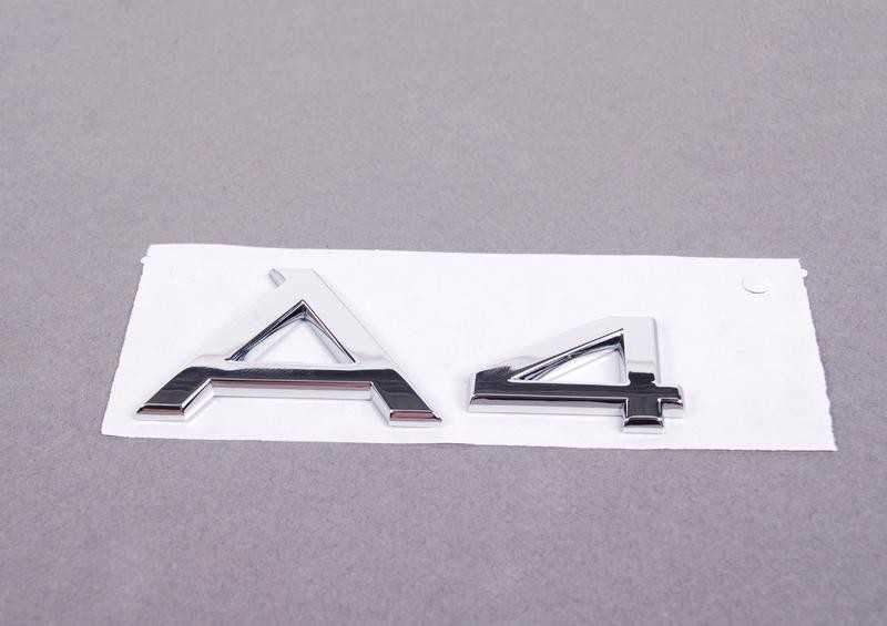 VAG NAUJAS ORIGINALUS AUDI A4 2005-2016 GALINIS BAGAŽO DANGTIS A4 CHROMO ŽENKLAS 8H08537412ZZ