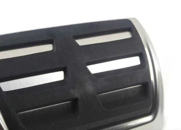VAG Naujas originalus AUDI A4 A5 A6 A7 A8 Q5 RS7 RS6 stabdžių pedalo dangtelis iš šlifuoto aliuminio OEM