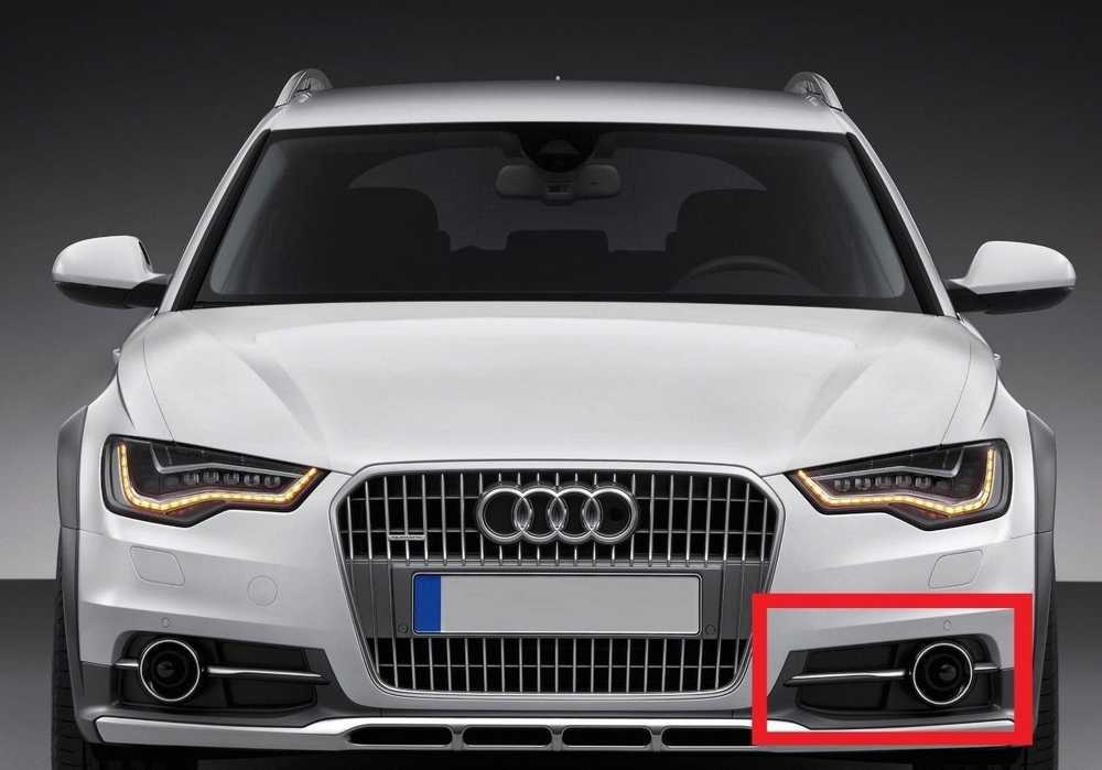 VAG NAUJAS ORIGINALUS AUDI A6 ALLROAD 13-17 PRIEKINIS BAMPERIS APATINIS KAIRĖS PUSĖS ORA VADOVO GROTELĖS