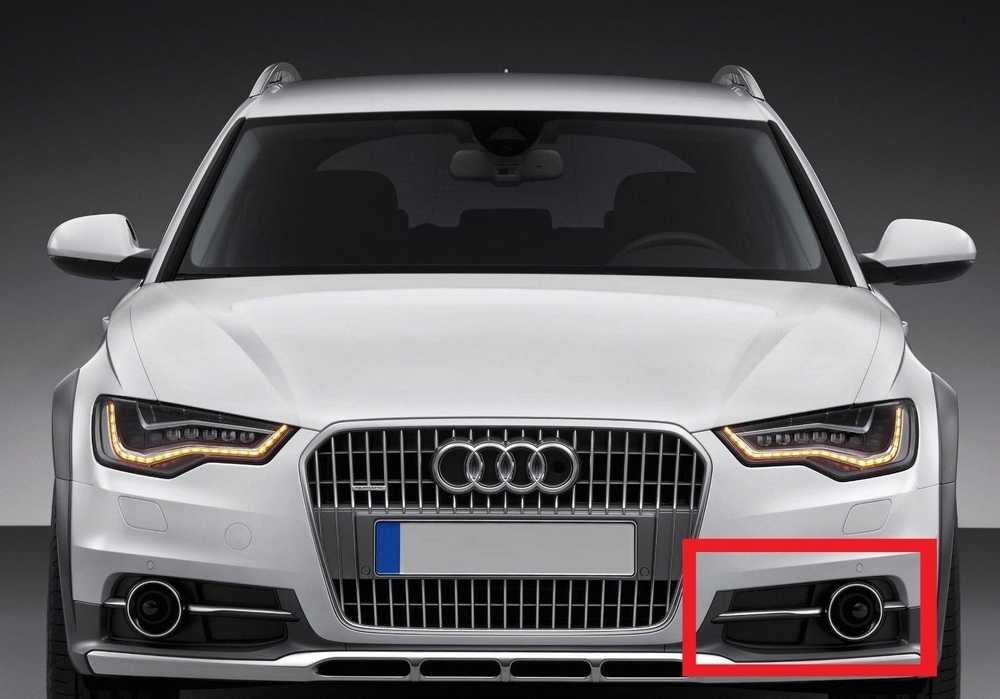 VAG NAUJAS ORIGINALUS AUDI A6 ALLROAD 13-17 PRIEKINIS BAMPERIS APATINIS KAIRĖS PUSĖS ORA VADOVO GROTELĖS