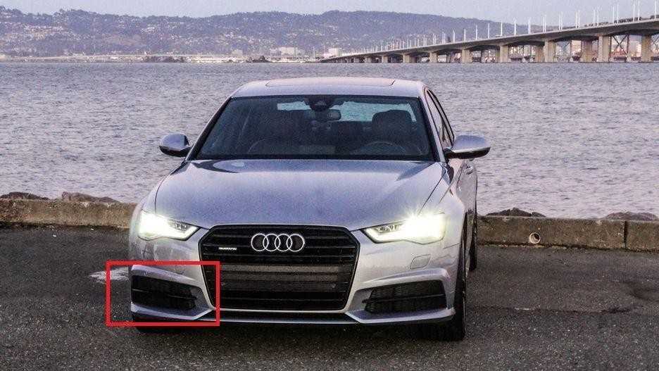 VAG Naujas originalus AUDI A6 S6 Avant Quattro priekinis dešinysis oro kanalo groteles 4G0807648D9B9