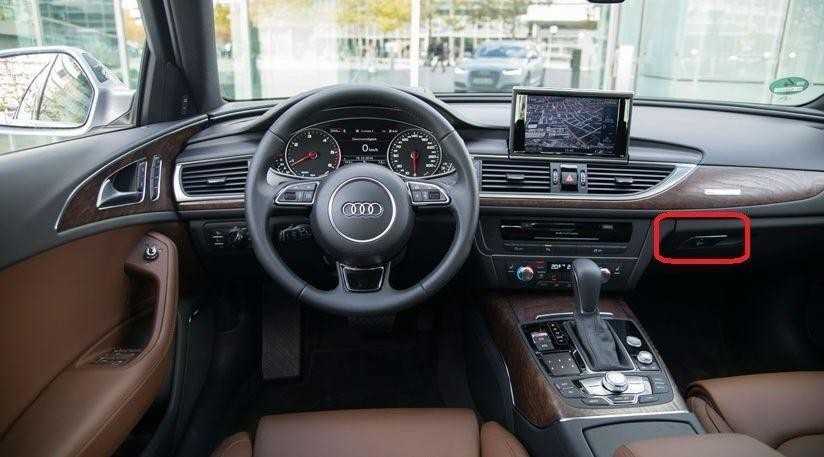 VAG Naujas originalus AUDI A6/S6/RS6 A7/RS7 LHD vidinis pirštinės dėžutės užrakto rankenėlė OEM