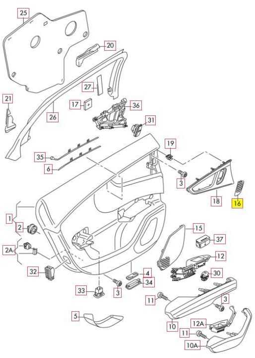 VAG Naujas originalus AUDI A6/S6/RS6 galinis dešinės pusės durų garsiakalbio groteles 4G00354104PK