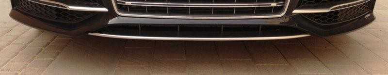 VAG Naujas originalus AUDI A7 (11-14) priekinis bamperis apatinė centrinė juostelė 4G88077173Q7 OEM