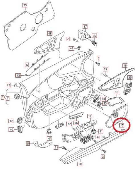 VAG NAUJAS ORIGINALUS AUDI A7 BOSE K/D KAIRĖS PRIEKINĖS DURŲ Juodas GARSŲ DANGTELIS 4G8035419A 4PK