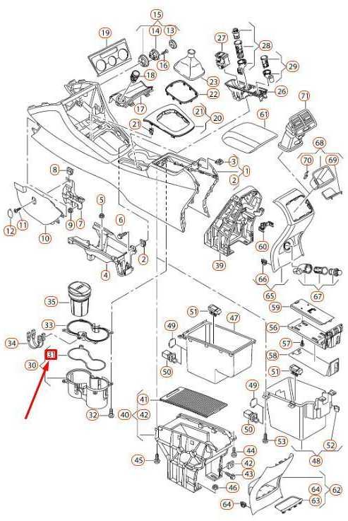 VAG Naujas originalus Audi įdėklas 8U08624354PK OEM