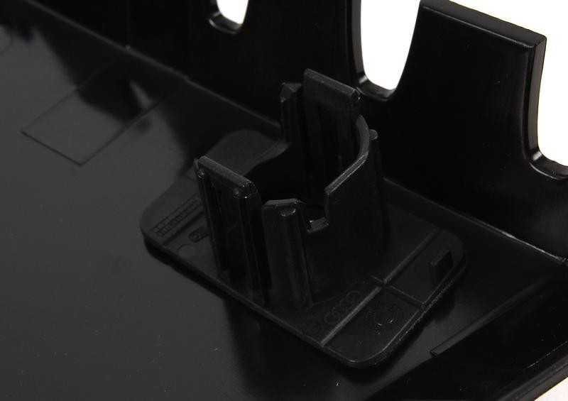 VAG Naujas originalus AUDI Q5 09-12 numerio laikiklis blizgus juodas 8R0807285BT94 OEM