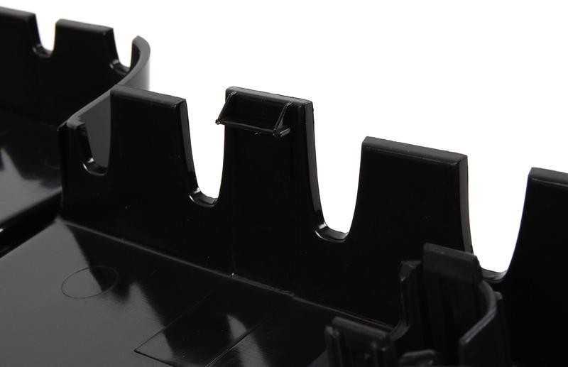 VAG Naujas originalus AUDI Q5 09-12 numerio laikiklis blizgus juodas 8R0807285BT94 OEM