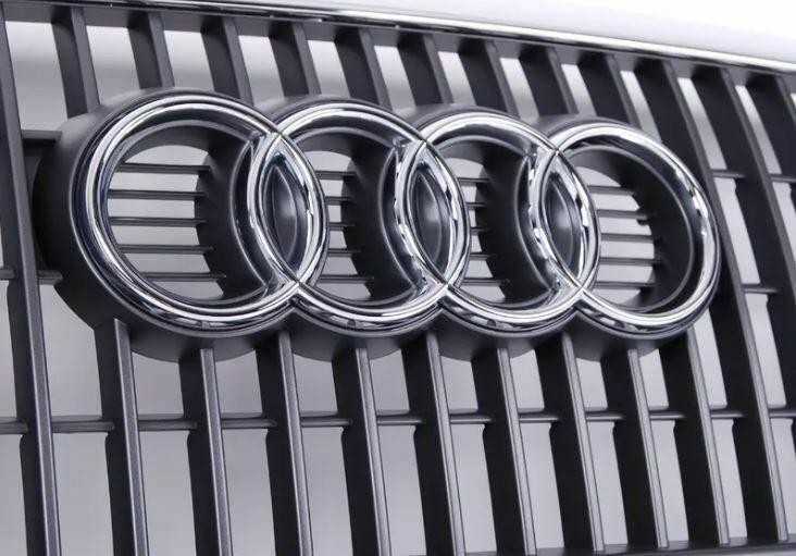 VAG Naujas originalus Audi Q5 8R priekinis radiatoriaus groteles akmens pilkos spalvos Quattro 8R0853651A1QP