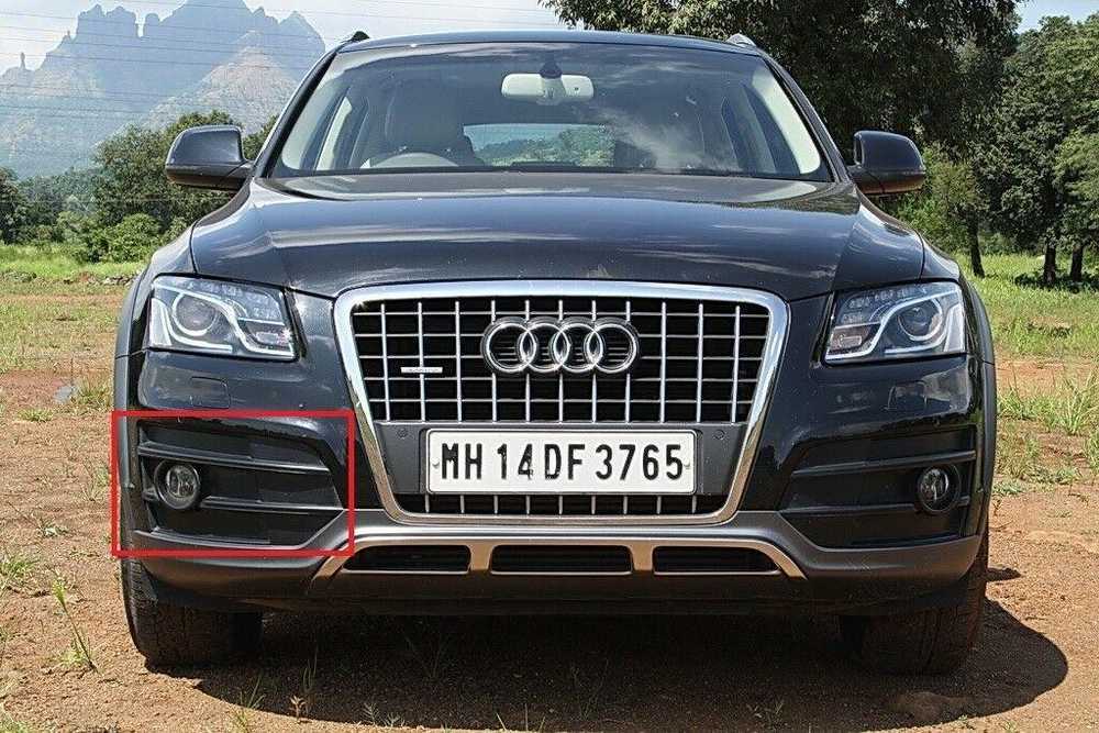 VAG Naujas originalus AUDI Q5 8R priekinis dešinysis rūko žibinto groteles 8R0807681G01C 2015 OEM