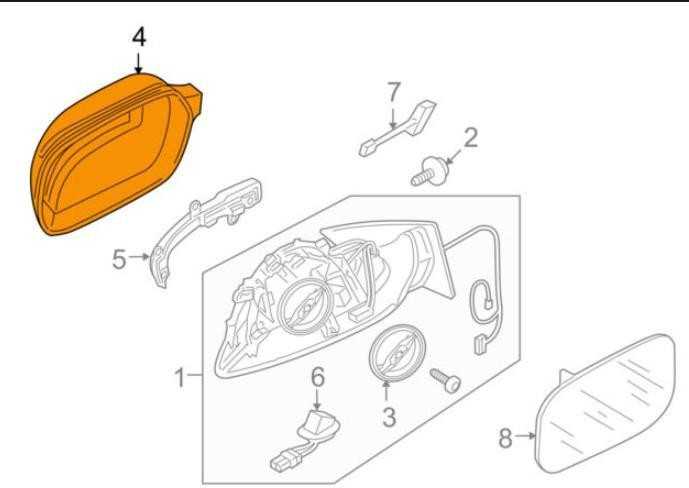 VAG Naujas originalus AUDI Q5 Q7 4L priekinis kairysis veidrodžio dangtelis 8R0857527AAP6 OEM