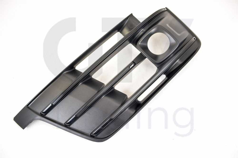 VAG NAUJAS ORIGINALUS AUDI Q7 PRIEKINIS BUFERIS DEŠINIS O/S APATINIS ORA GIDAS GROTELĖ 4M0807682EGXE