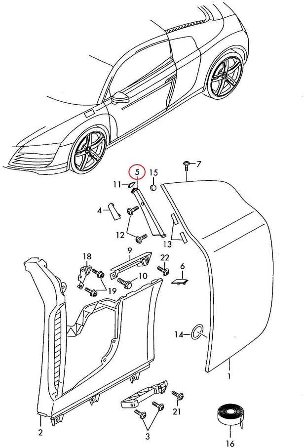 VAG Naujas originalus AUDI R8 2007-2016 priekinis kairysis oro įsiurbimo groteles 420853452E OEM