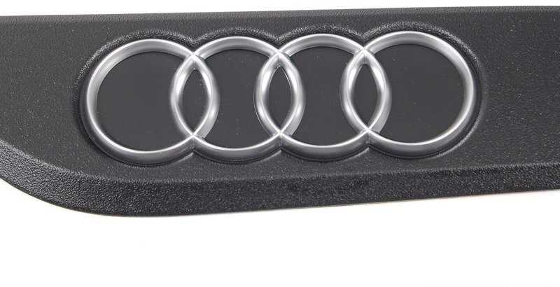 VAG NAUJAS ORIGINALUS AUDI R8 ĮSIURBIMO MANIFOLDO DANGTELIS AUDI EMBLEMA KAIRĖ N/S 07L133621A