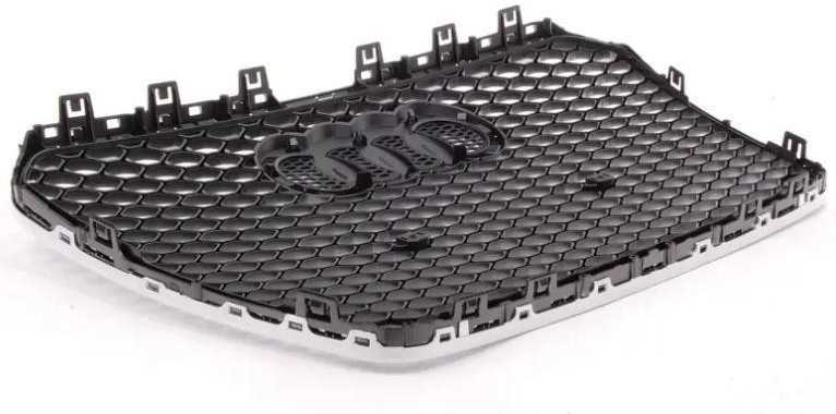 VAG Naujas originalus Audi RS5 priekinis bamperio centrinis groteles aliuminis matinė 8T0853651JMOJ OEM