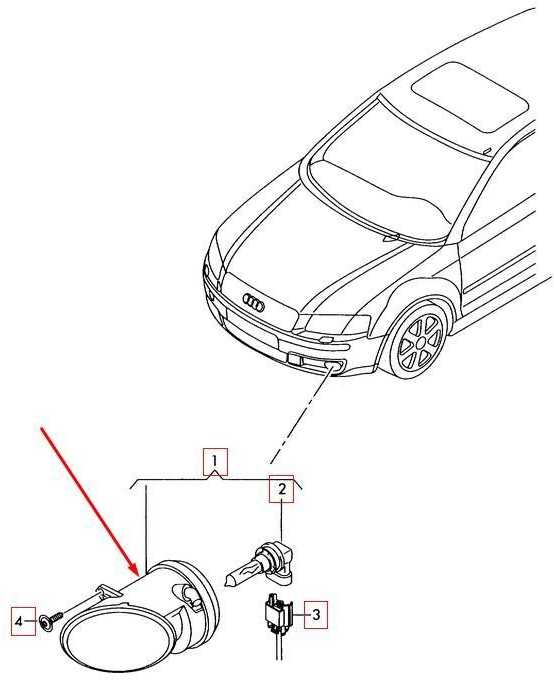 VAG Naujas originalus Audi TT 06-14 kairysis priekinis rūko žibintas 8J0941699 OEM