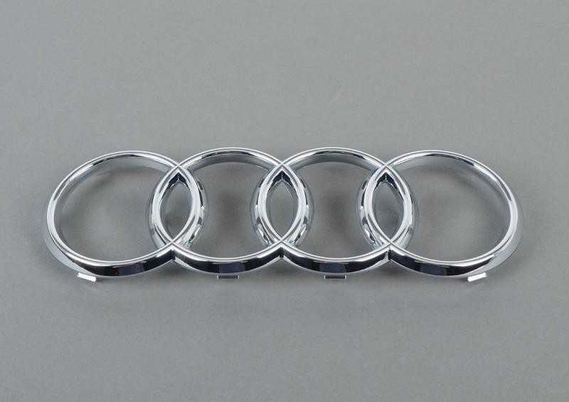 VAG NAUJAS ORIGINALUS AUDI TT 11-14 RS3 11-13 PRIEKINIS GROTELĖS AUDI EMBLEMA CHROMAS 8J0853605