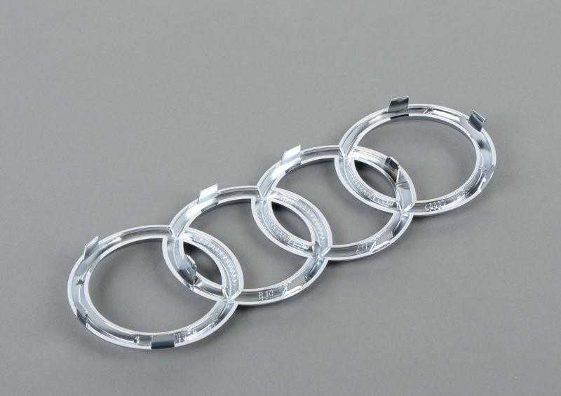 VAG NAUJAS ORIGINALUS AUDI TT 11-14 RS3 11-13 PRIEKINIS GROTELĖS AUDI EMBLEMA CHROMAS 8J0853605